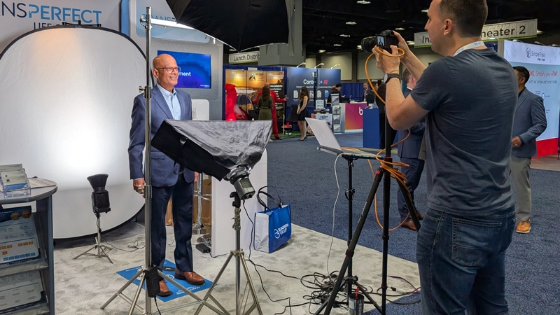 Alex Headshots. Headshot Booth for Your Event